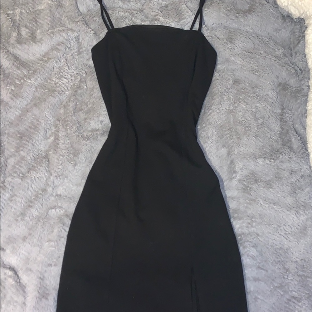 Tight fancy Black Dress.